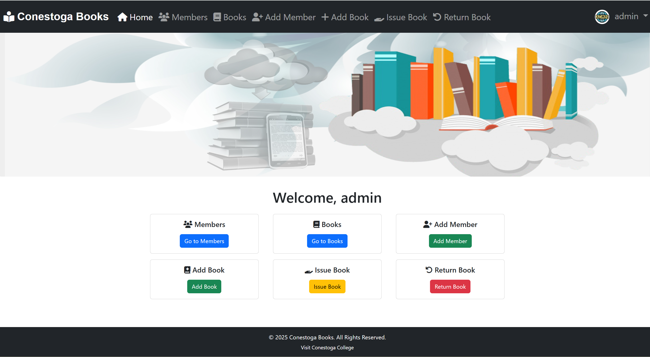 book management application